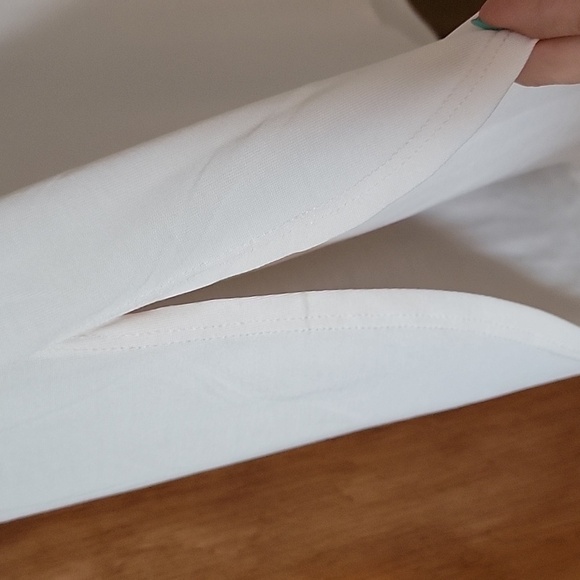 ZYIA Peach Color Short Sleeve Women's Tee - Picture 3 of 4